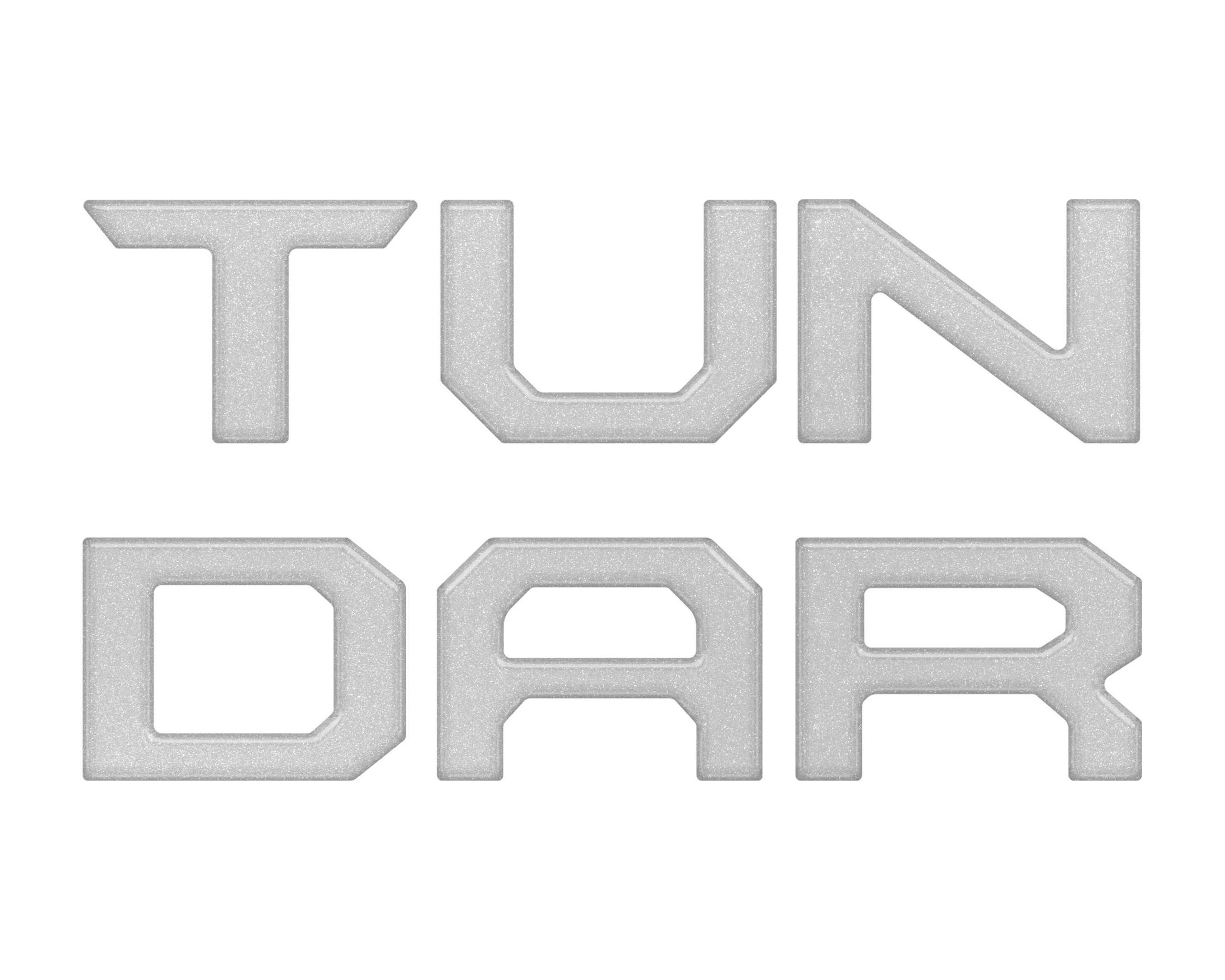 TUFSKINZ Tailgate Letter Inserts (2022-2024 Tundra) - TUN062-GTO-G