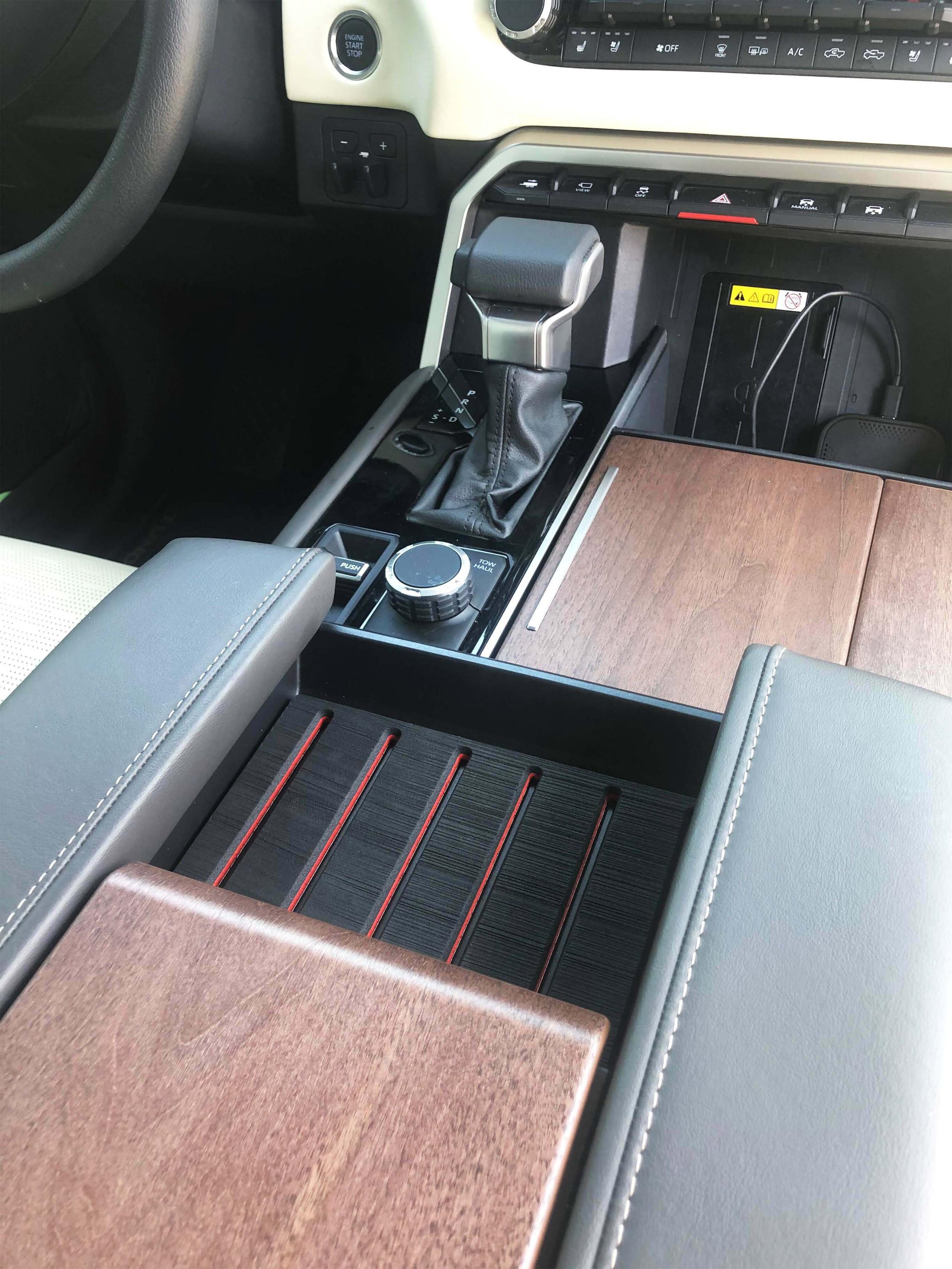 TUFSKINZ Center Console Foam Inserts (2023-2024 Sequoia, 2023-2024 Tundra) - TUN064-FRD-X