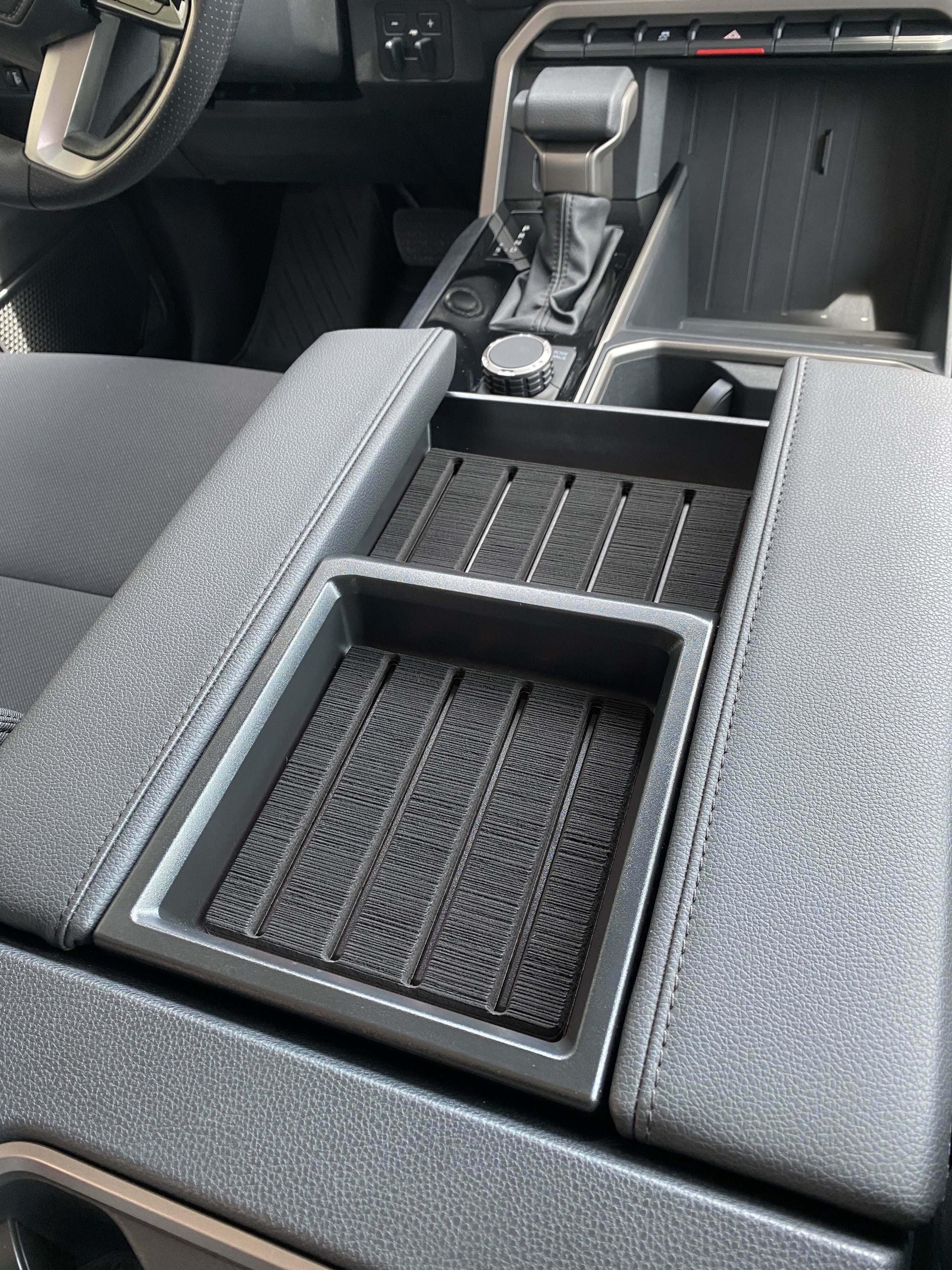 TUFSKINZ Center Console Foam Inserts (2023-2024 Sequoia, 2024-2022 Tundra) - TUN069-FBK-X