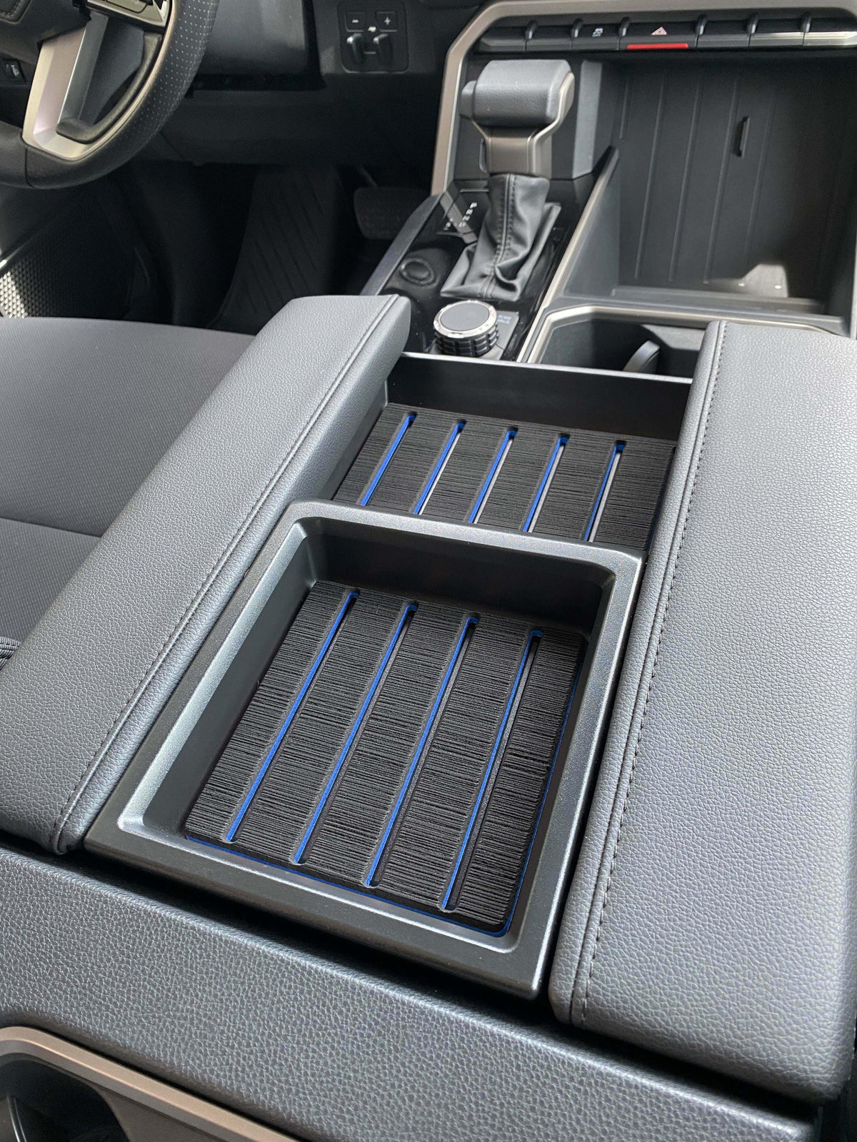 TUFSKINZ Center Console Foam Inserts (2023-2024 Sequoia, 2024-2022 Tundra) - TUN069-FBL-X