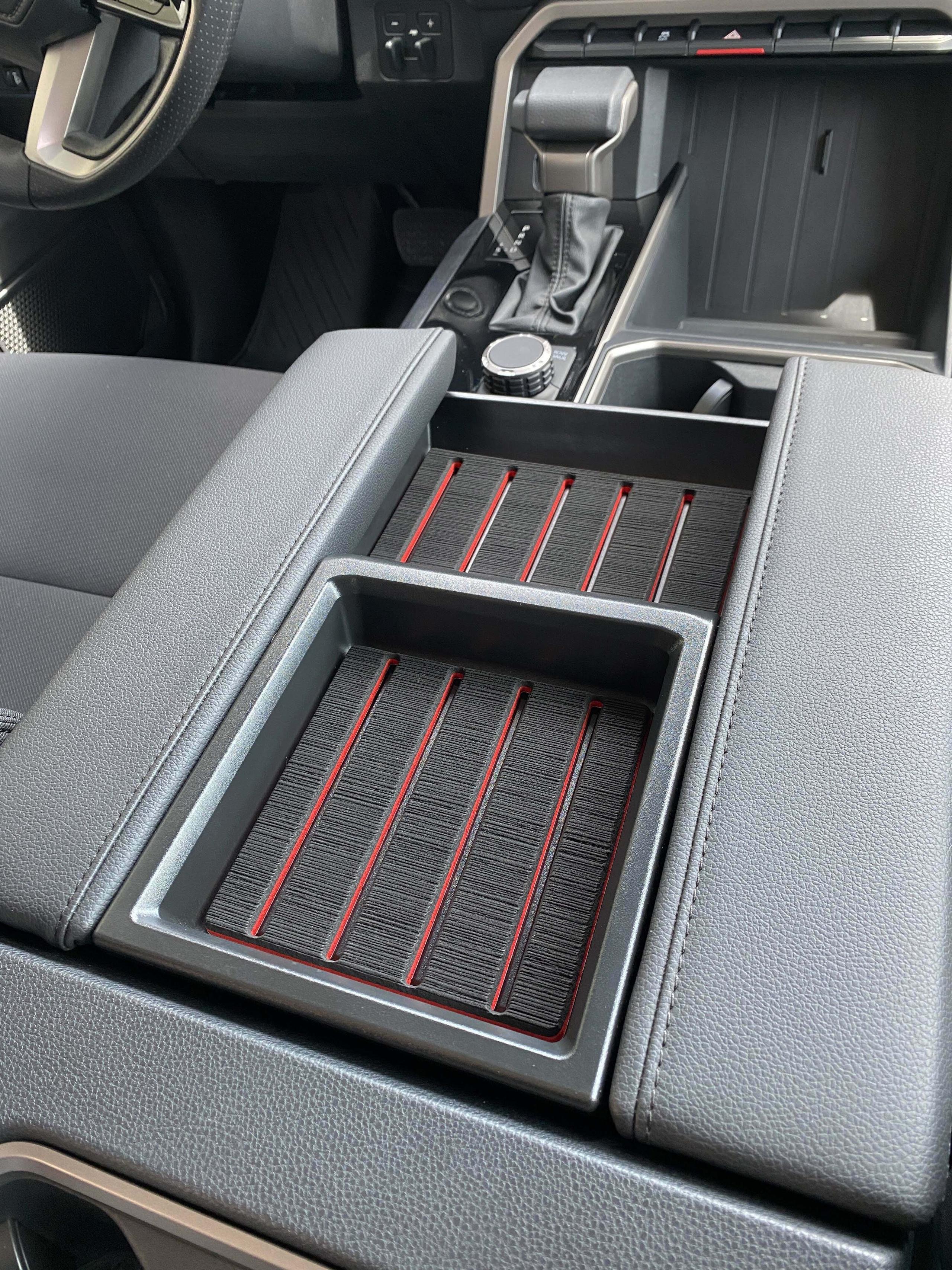 TUFSKINZ Center Console Foam Inserts (2023-2024 Sequoia, 2024-2022 Tundra) - TUN069-FRD-X