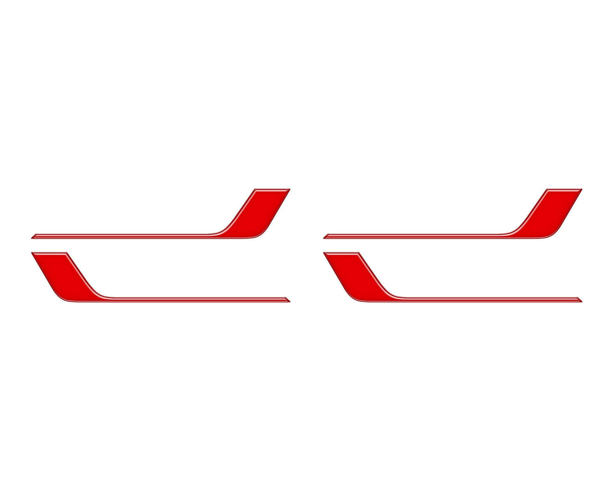 TUFSKINZ Crew Max 4 Door Lower Accent Trim (2022-2024 Sequoia, 2022-2024 Tundra) - TUN072-RED-G
