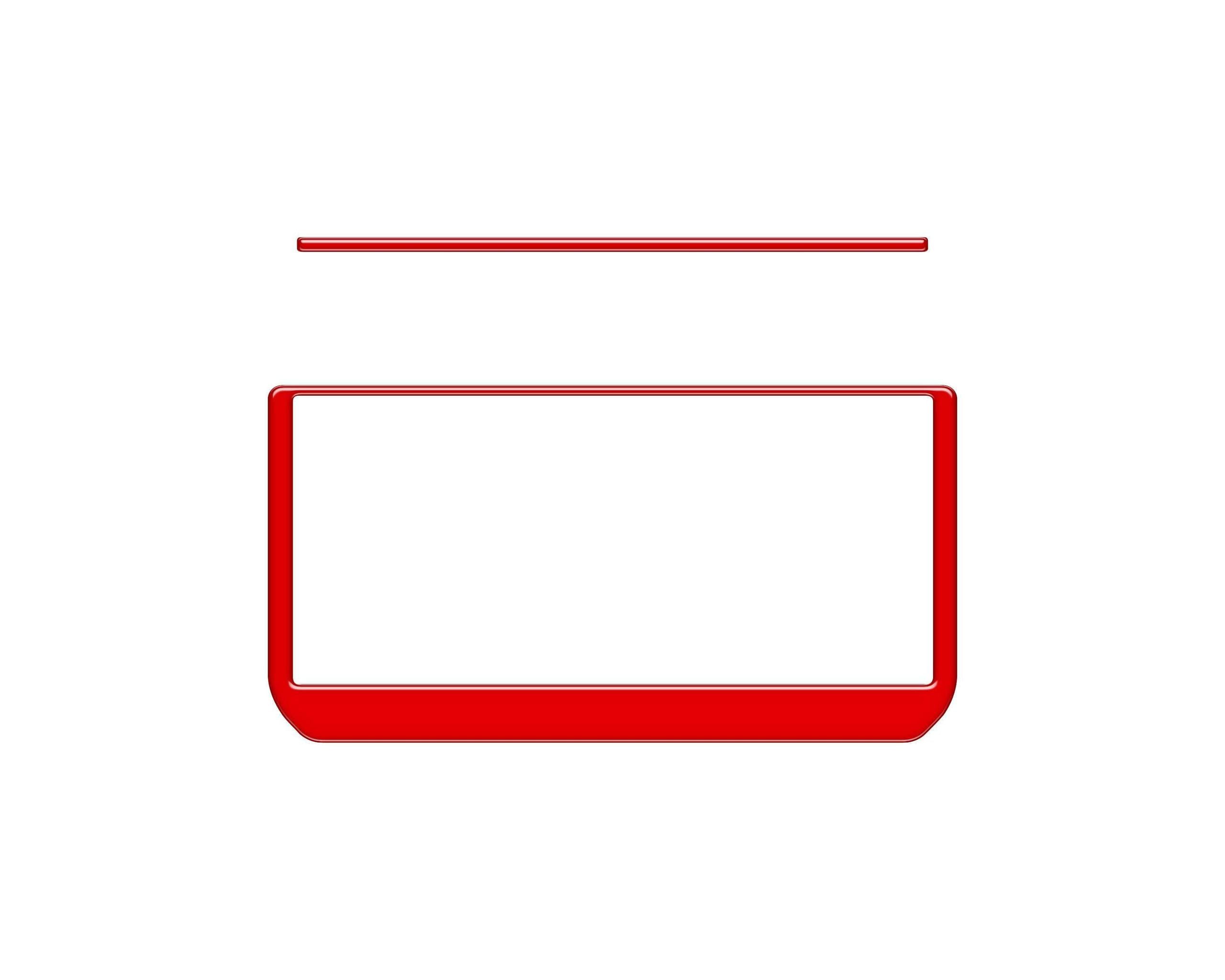 TUFSKINZ Dim Switch Panel Accent Trim (2023-2024 Sequoia, 2022-2024 Tundra) - TUN073-RED-G