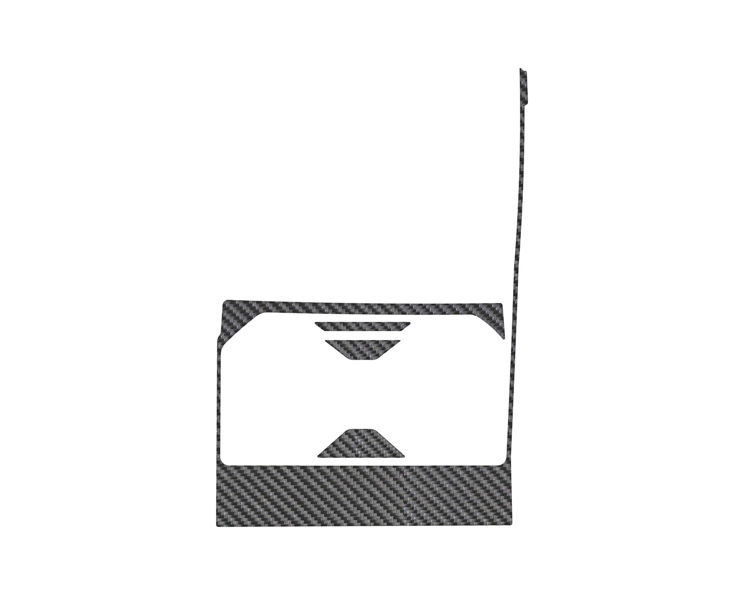 TUFSKINZ Center Cup Holder Accent Trim (2023-2024 Sequoia, 2022-2024 Tundra) - TUN076-RCF-X