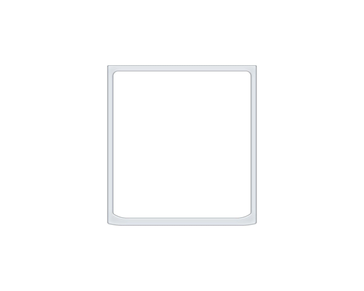TUFSKINZ Upper Center Console Accent Trim (2023-2024 Sequoia, 2022-2024 Tundra) - TUN077-WHT-G
