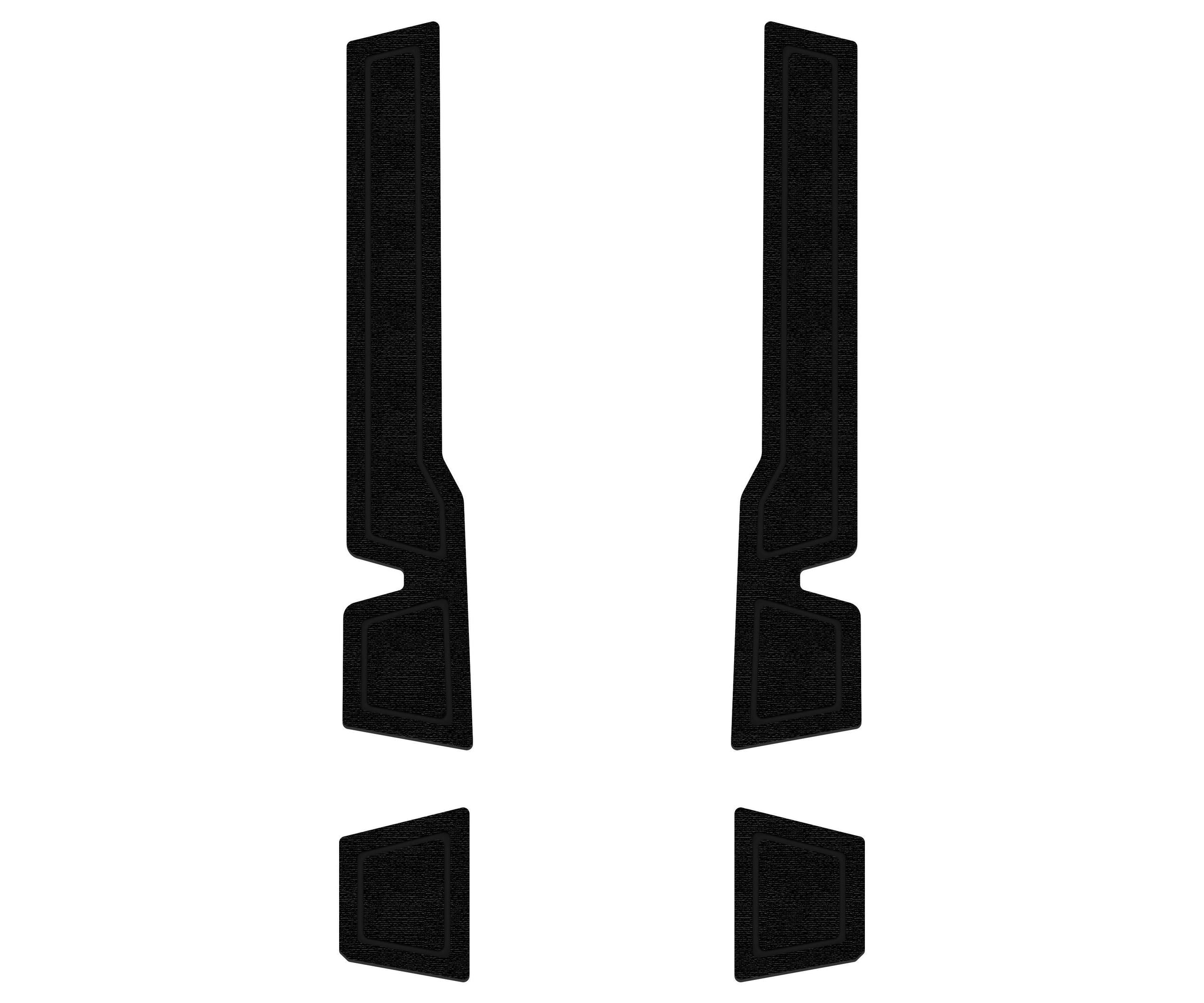 TUFSKINZ Front Door Pocket Foam Inserts (2022-2024 Tundra, 2022-2024 Sequoia) - TUN080-FBK-X