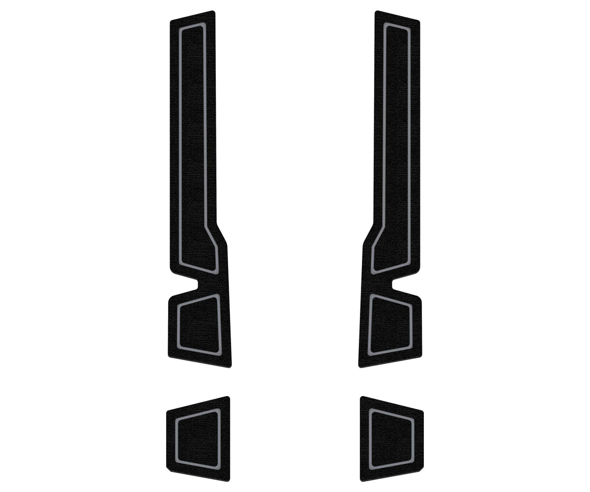 TUFSKINZ Front Door Pocket Foam Inserts (2022-2024 Tundra, 2022-2024 Sequoia) - TUN080-FGY-X