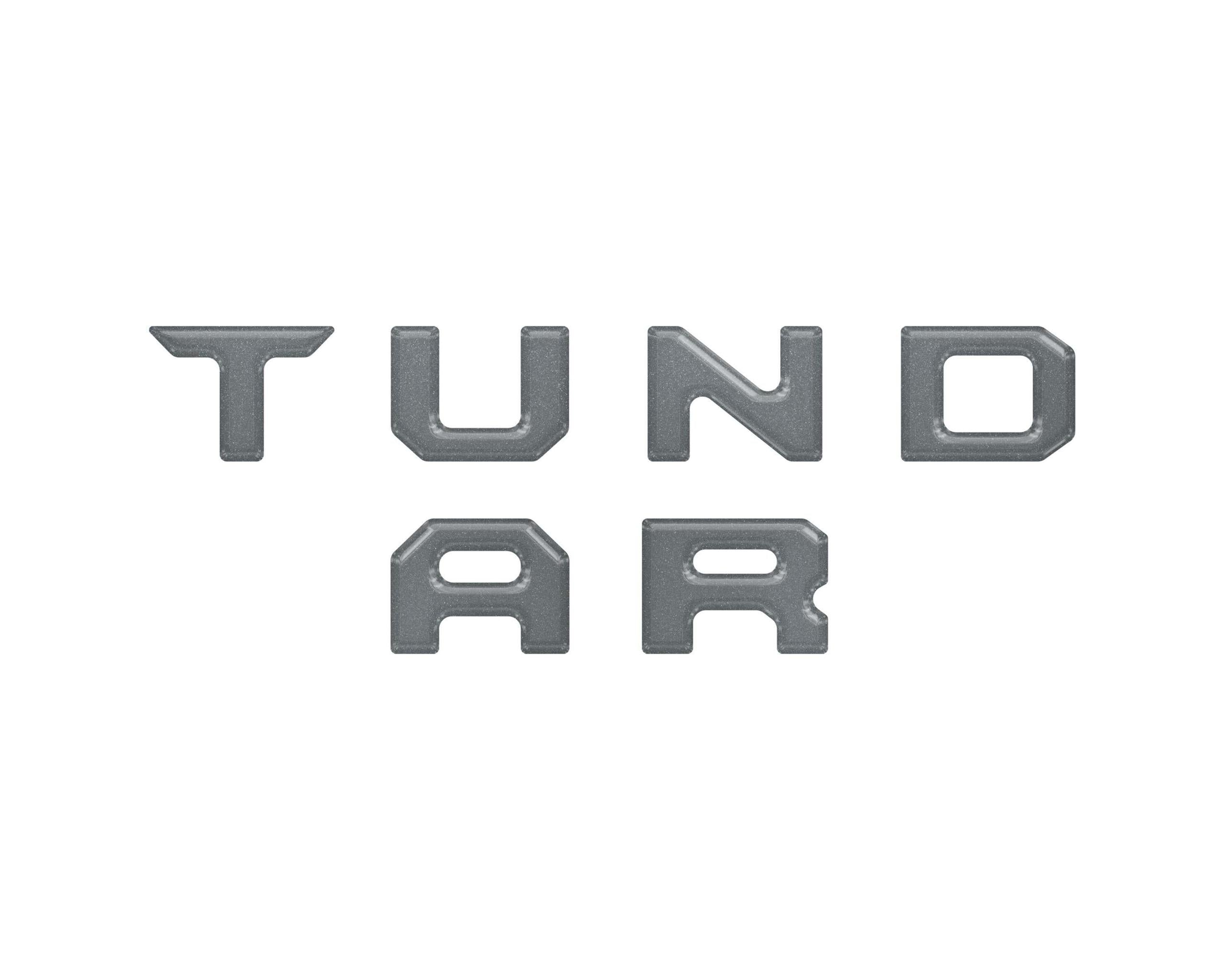 TUFSKINZ 3RD Brakelight Letter Inserts (2022-2024 Tundra) - TUN085-CLG-G