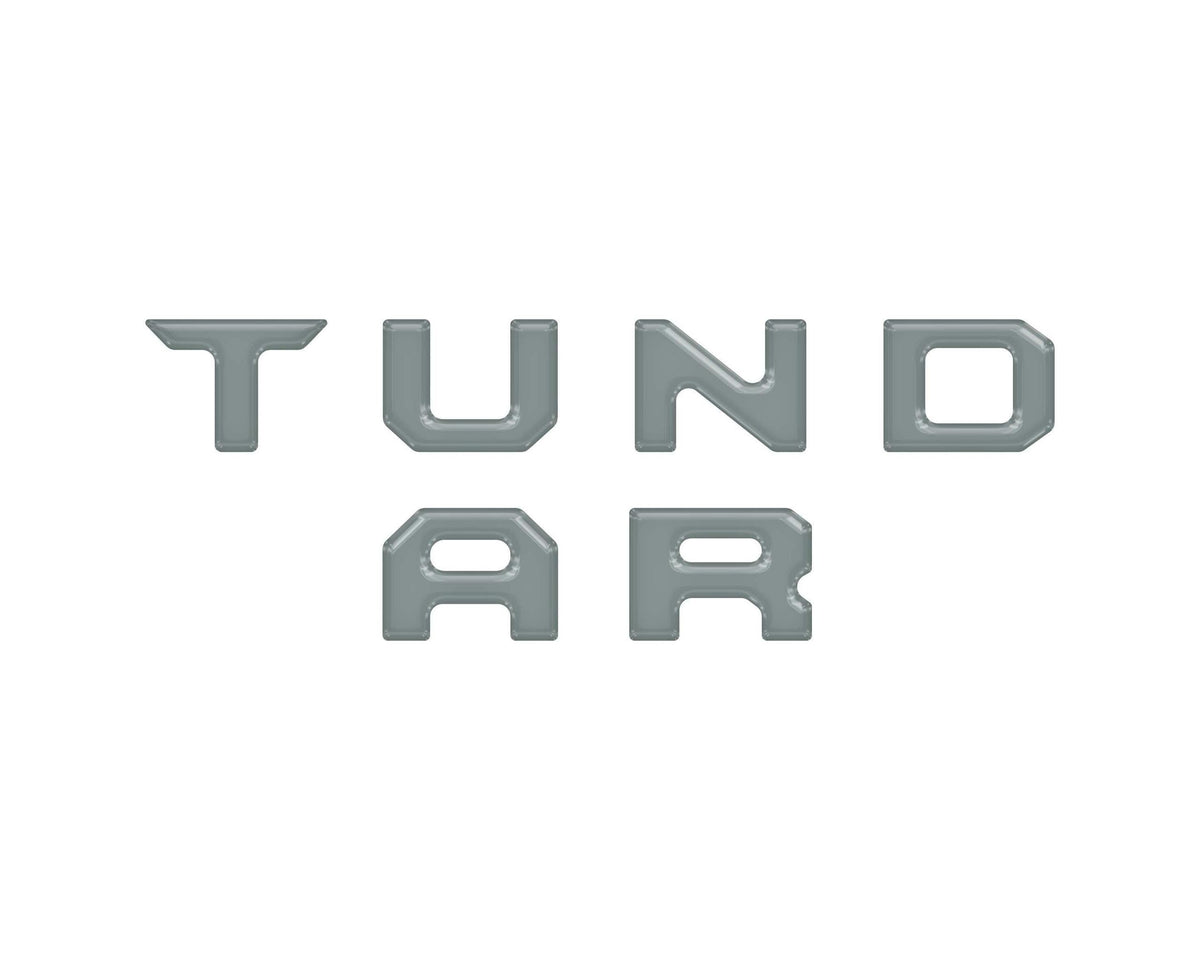 TUFSKINZ 3RD Brakelight Letter Inserts (2022-2024 Tundra) - TUN085-LNR-G