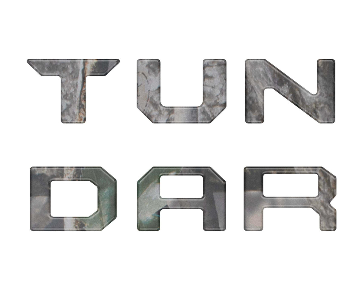 TUFSKINZ Glovebox Letter Inserts (2022-2024 Tundra) - TUN086-CAM-M