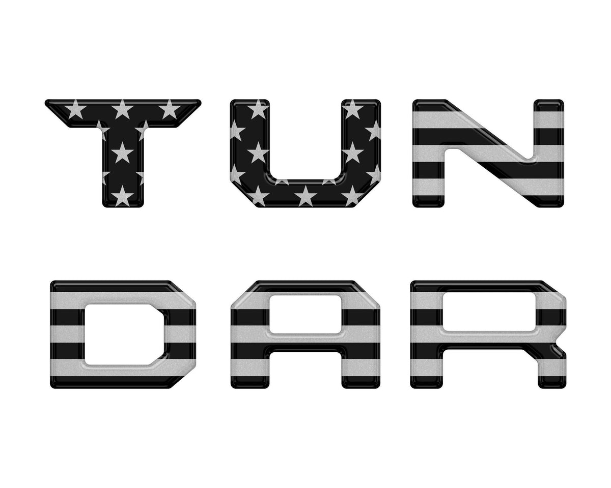 TUFSKINZ Glovebox Letter Inserts (2022-2024 Tundra) - TUN086-GTO-047-G