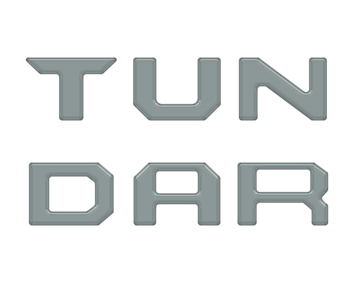 TUFSKINZ Glovebox Letter Inserts (2022-2024 Tundra) - TUN086-LNR-G