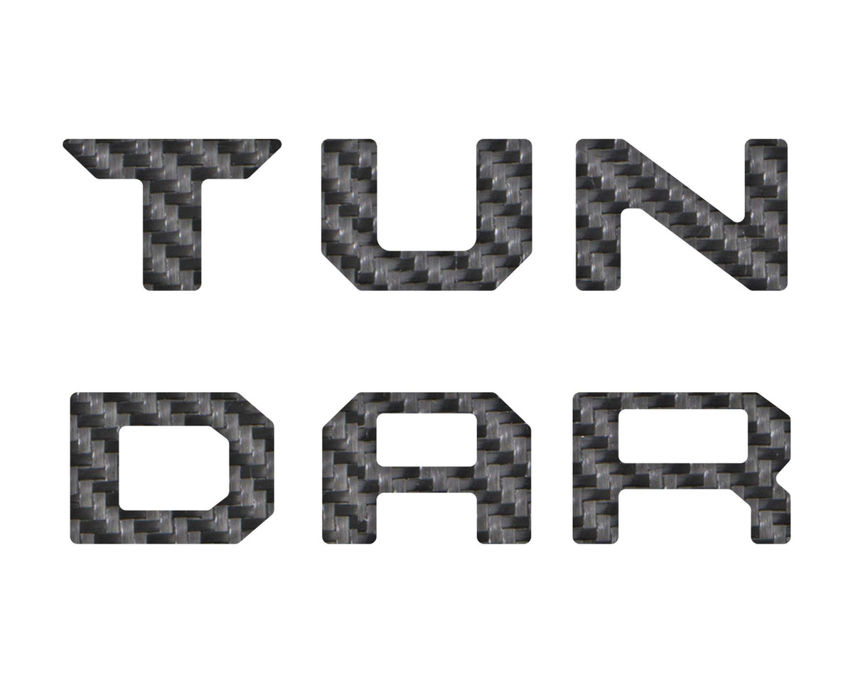 TUFSKINZ Glovebox Letter Inserts (2022-2024 Tundra) - TUN086-RCF-X