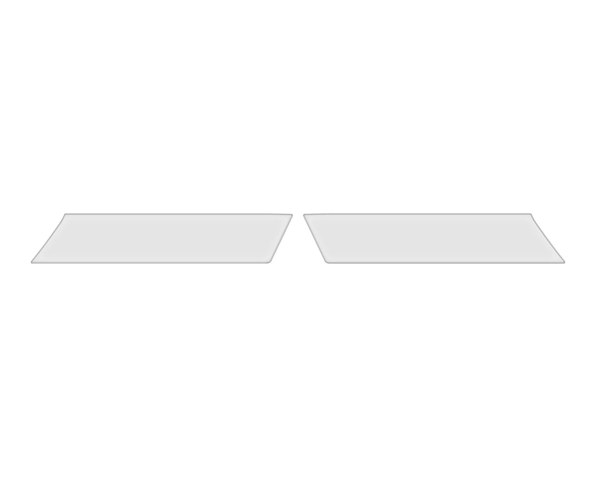 TUFSKINZ Front Arm Rest Accent Trim (2023-2024 Sequoia, 2022-2024 Tundra) - TUN087-WHT-G