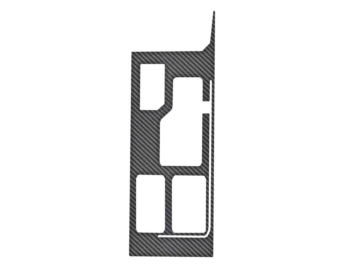 TUFSKINZ 4X4 Center Console Accent Trim (2023-2024 Sequoia, 2022-2024 Tundra) - TUN089-RCF-X