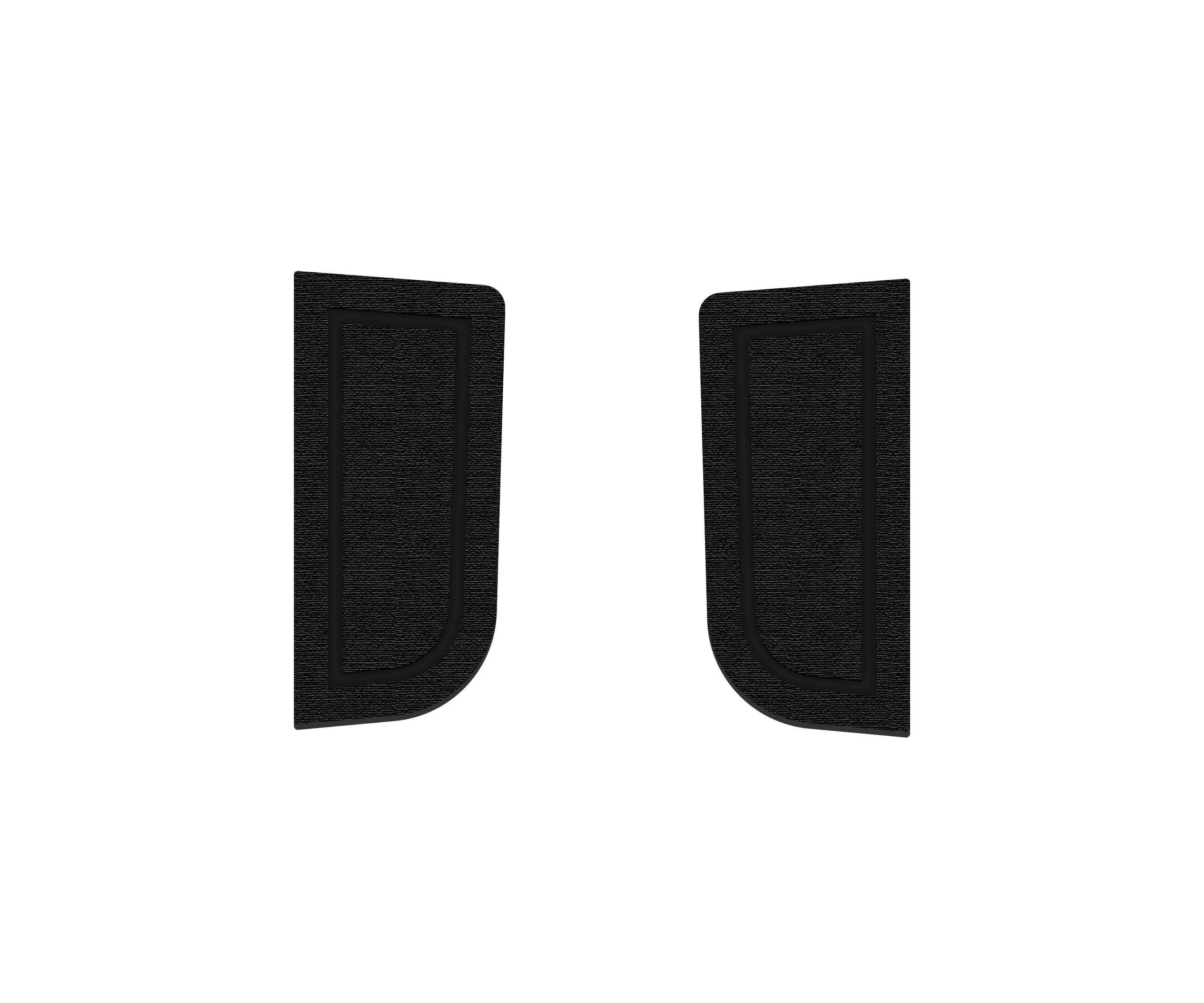 TUFSKINZ Front Door Handle Foam Inserts (2023-2024 Sequoia, 2022-2024 Tundra) - TUN093-FBK-X