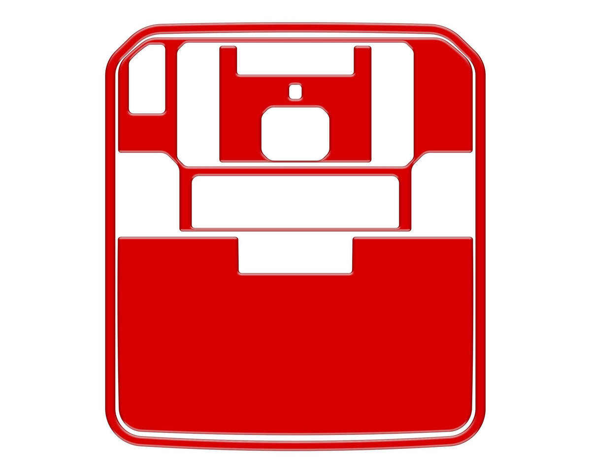 TUFSKINZ Overhead Switches Accent Trim (2022-2024 Sequoia, 2023-2024 Tundra) - TUN097-RED-G
