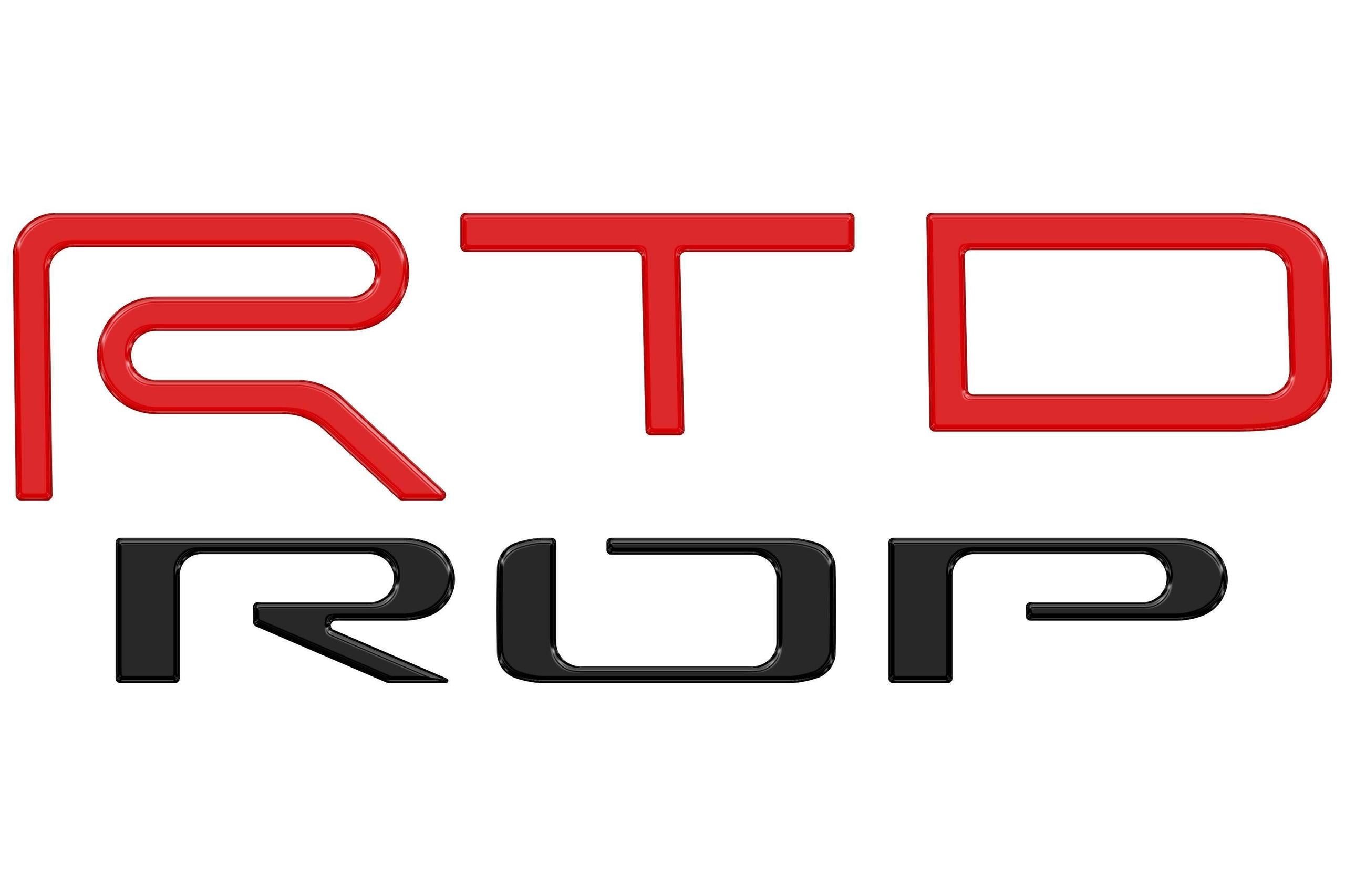 TUFSKINZ TRD Pro Tailgate Letter Inserts (2022-2024 Tundra) - TUN102-RED-537-G