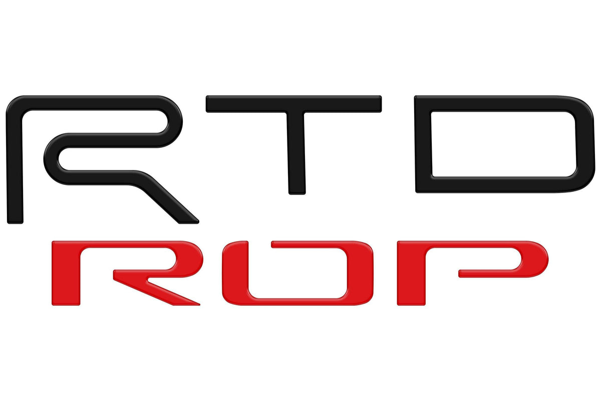 TUFSKINZ TRD Pro Tailgate Letter Inserts (2022-2024 Tundra) - TUN102-RED-538-M