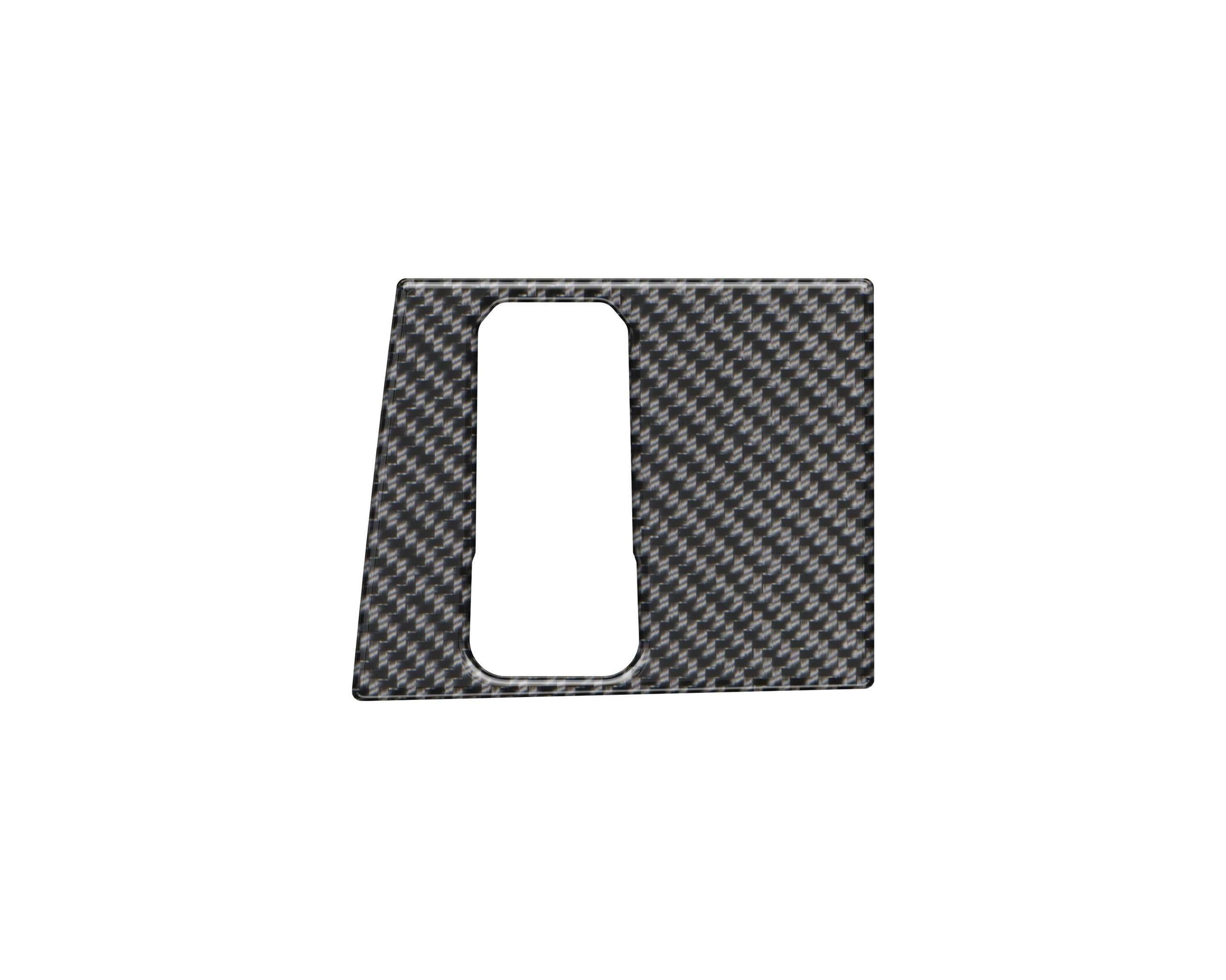 TUFSKINZ Upper Center Console Accent Trim (2023-2024 Sequoia, 2022-2024 Tundra) - TUN109-DCF-G