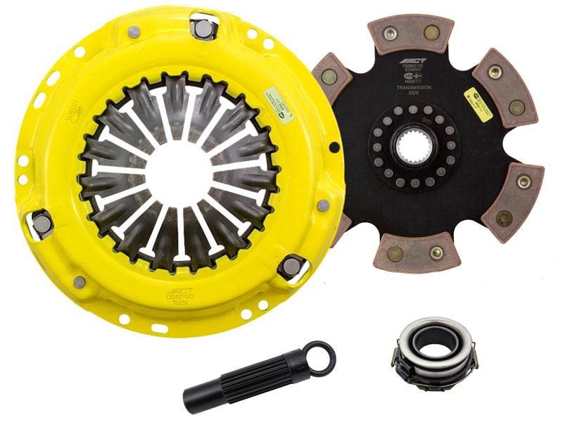 ACT Clutches XT/Race Rigid 6 Pad (1988-1991 Camry,1996-2000 RAV4,1988-1989 Celica,1990-1991 Lexus ES250) - TY3-XTR6