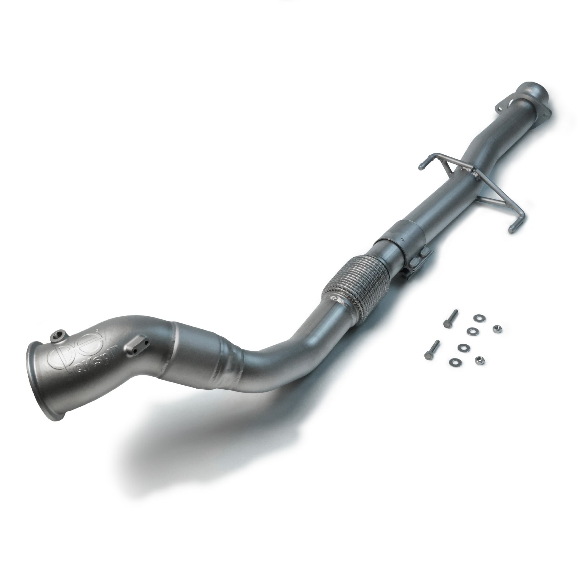 cp-e QKspl Downpipe alternate angle