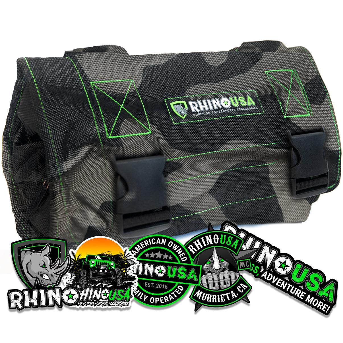 Rhino USA Rhino Usa Heavy Duty Off-Road Tool Bag/Roll Camo - RNO-TOOLROLL-CAMO