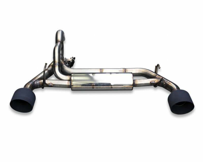 Tubi Style Exhaust System w/Electric Valve Fiat Abarth 500 | 595 | 695 08-19 - TSAB500C08.051.VC