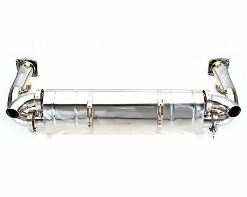 Tubi Style Stainless Steel Race Exhaust w/Race Pipes Porsche 997 Turbo | Turbo S 07-09 - TSPO997T07.002.A