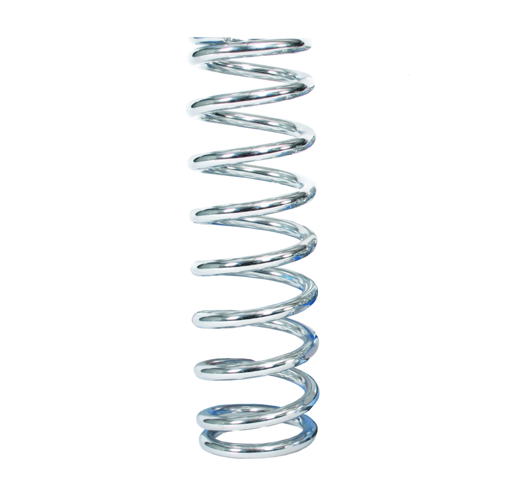 AFCO Extreme Chrome Spring Coil-Over 2-5/8 Inch Inside Diameter 115 Lbs./Inch Rate 10 Inch Length AFCO - 23425CR