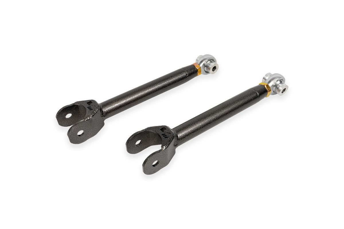 BMR Fabrication Upper control arms, single adjustable, rod ends Black Hammertone (2015-2019 3rd Gen CTS-V) - UCA631H