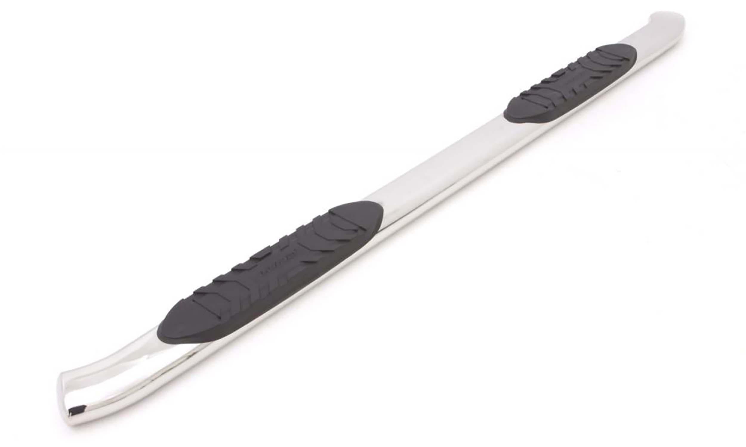 Lund 5 Inch Oval Curved Nerf Bars - Polished Stainless (2019-2024 1500) - 23776750