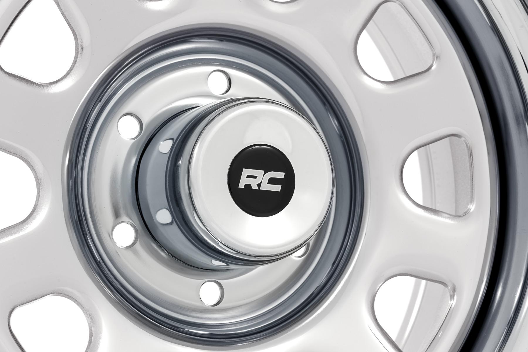Rough Country Chrome Center Cap Closed 3.30 Bore - USC330C