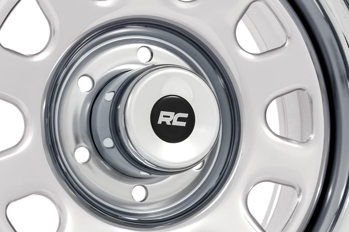 Rough Country Chrome Center Cap Closed 4.25 Bore - USC425C