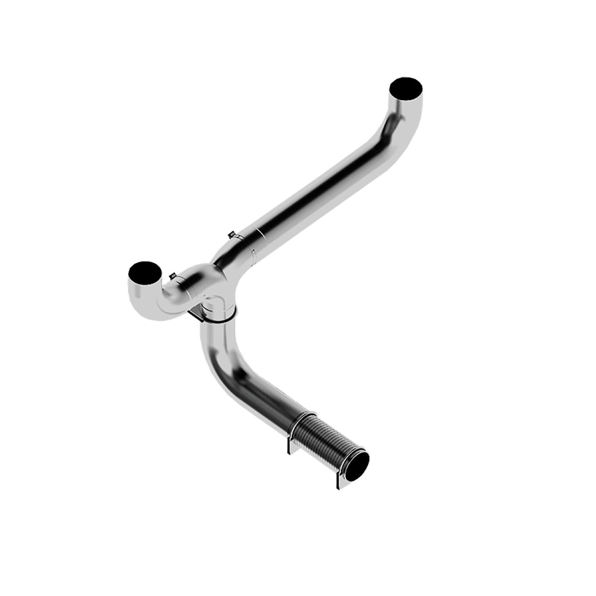 MBRP Full Size Pick-up Beds; T-Pipe Kit; 5" Smokers; AL - UT6001