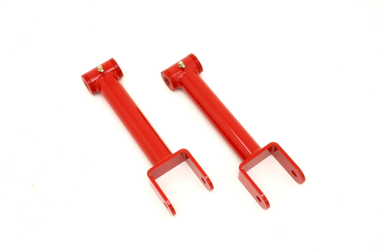 BMR UTCA001R 1991-1996 B-Body Upper Control Arms, DOM, Non-adjustable, Polyurethane Bushings, Standard Length (Red)