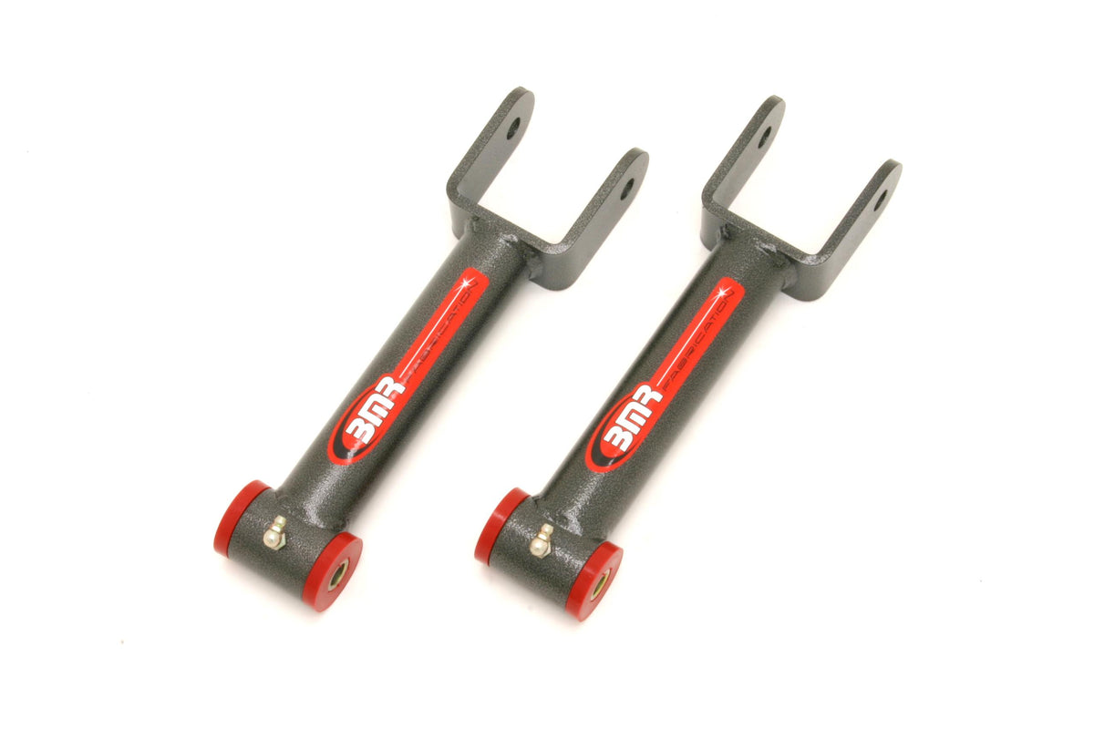 BMR UTCA004 1964-1972 A-Body Upper Control Arms, DOM, Non-adjustable, Polyurethane Bushings (Black Hammertone)