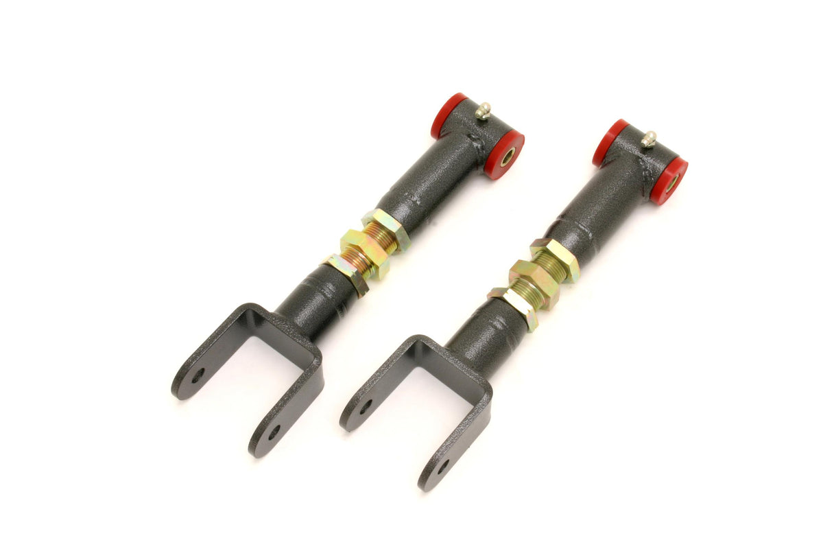 BMR UTCA007 1978-1987 G-Body Upper Control Arms, DOM, On-car Adjustable, Polyurethane Bushings (Black Hammertone)