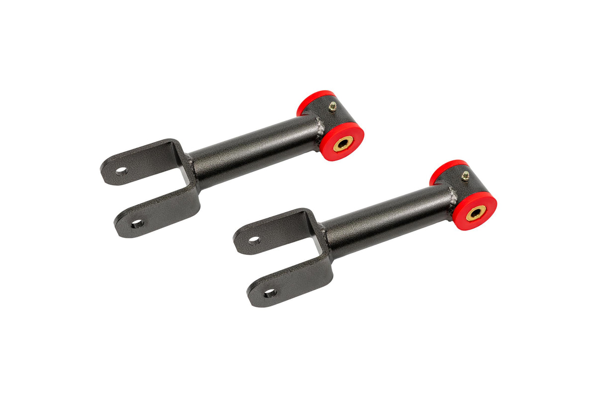 BMR 79-04 Upper Non-adjustable Control Arms with Poly Bushings (Black Hammertone)