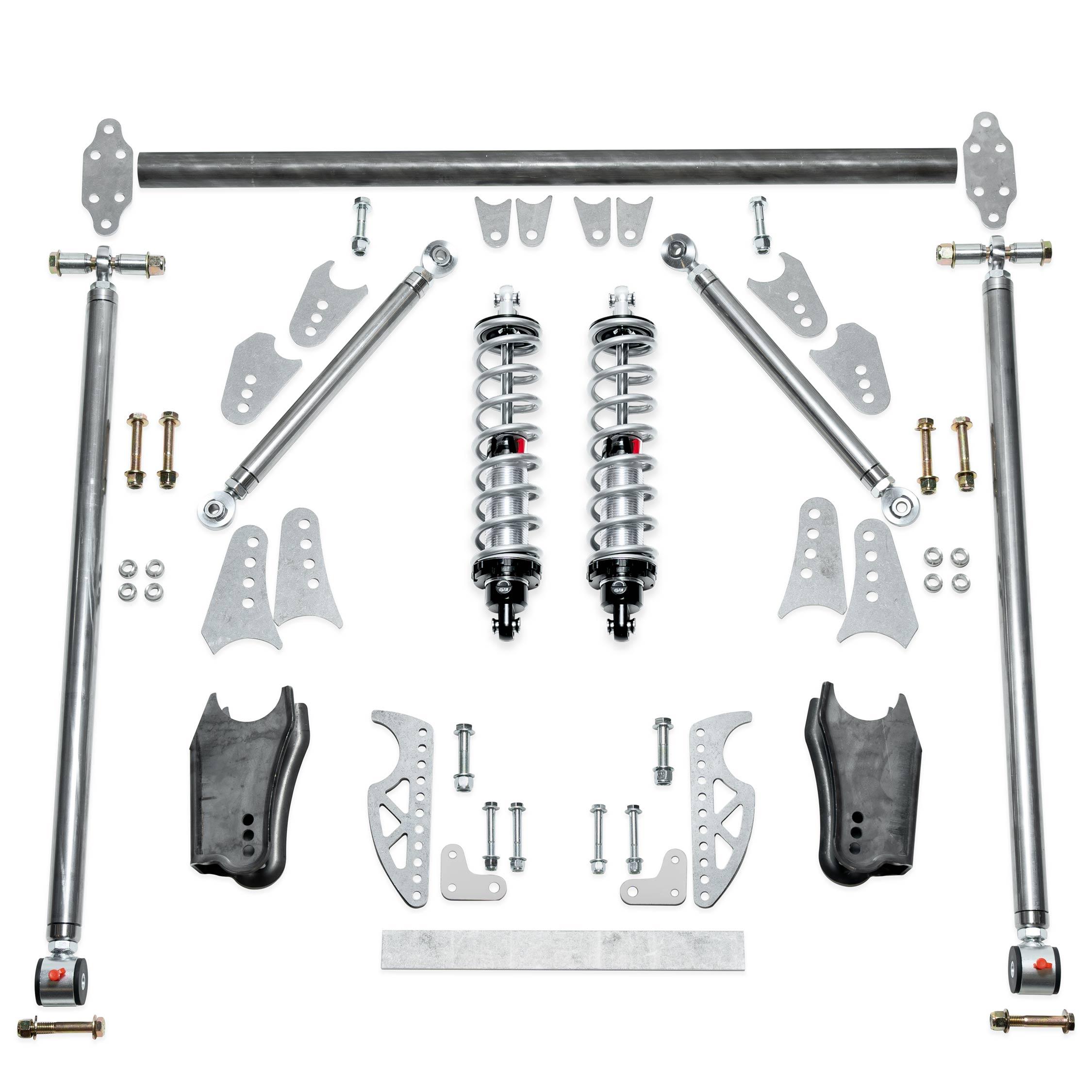QA1 Qa1 Hd Pro Rear Triangulated 4-Link Front Mount Single Adj. Coilovers - R173-170