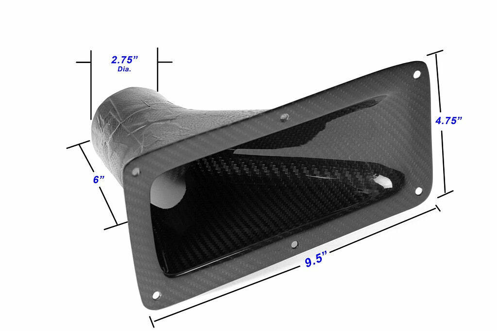APR Air Inlet 9.25" x 4.75" with Flange - CF-109575