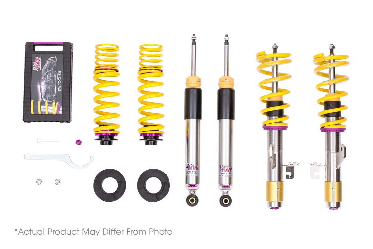 KW Height Adjustable Coilovers With Independent Compression And Rebound Technology - 352800DZ