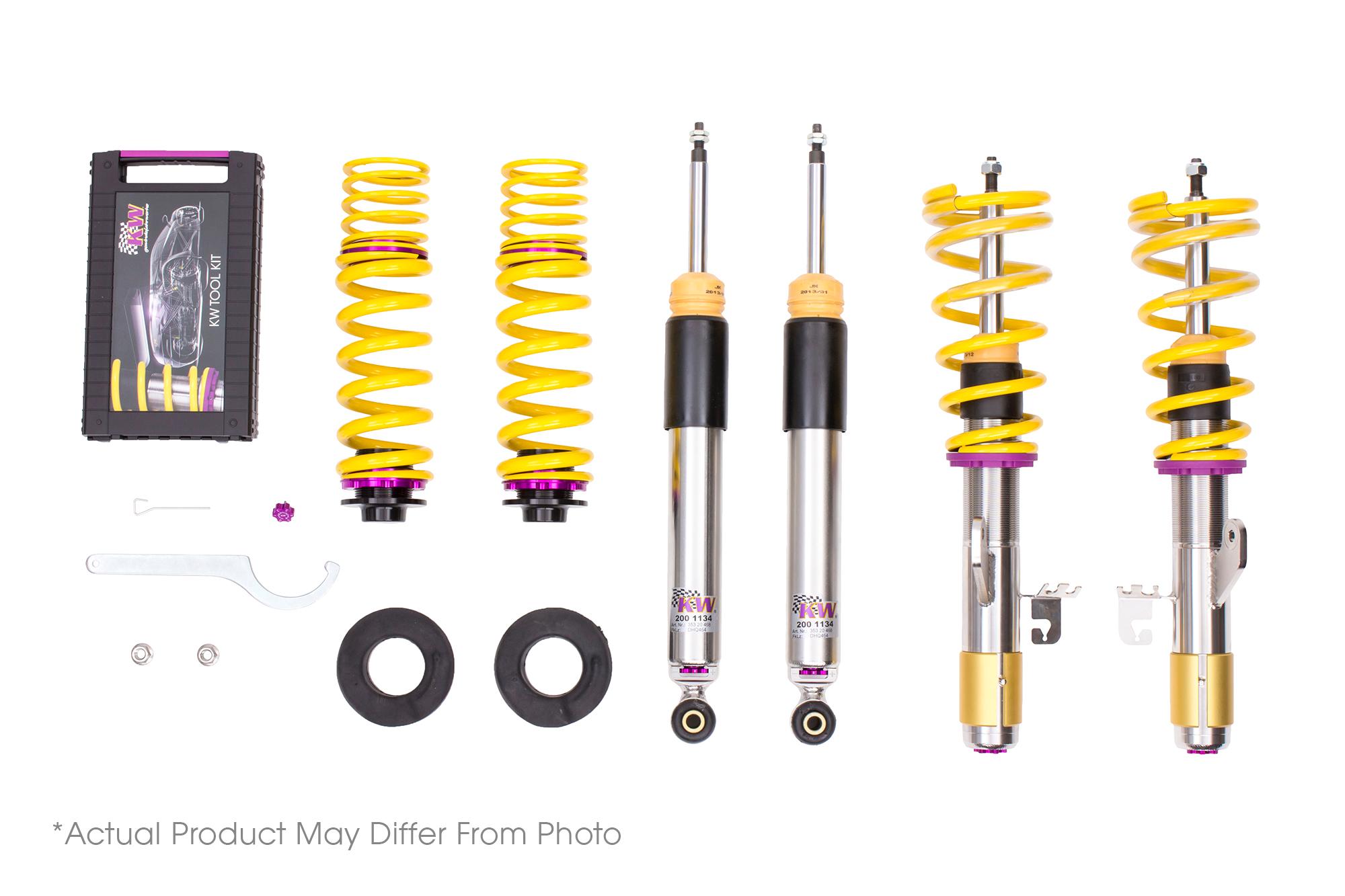 KW Height Adjustable Coilovers With Independent Compression And Rebound Technology (2020-2023 CLA250 4Matic, CLA250 Base) - 352250AW