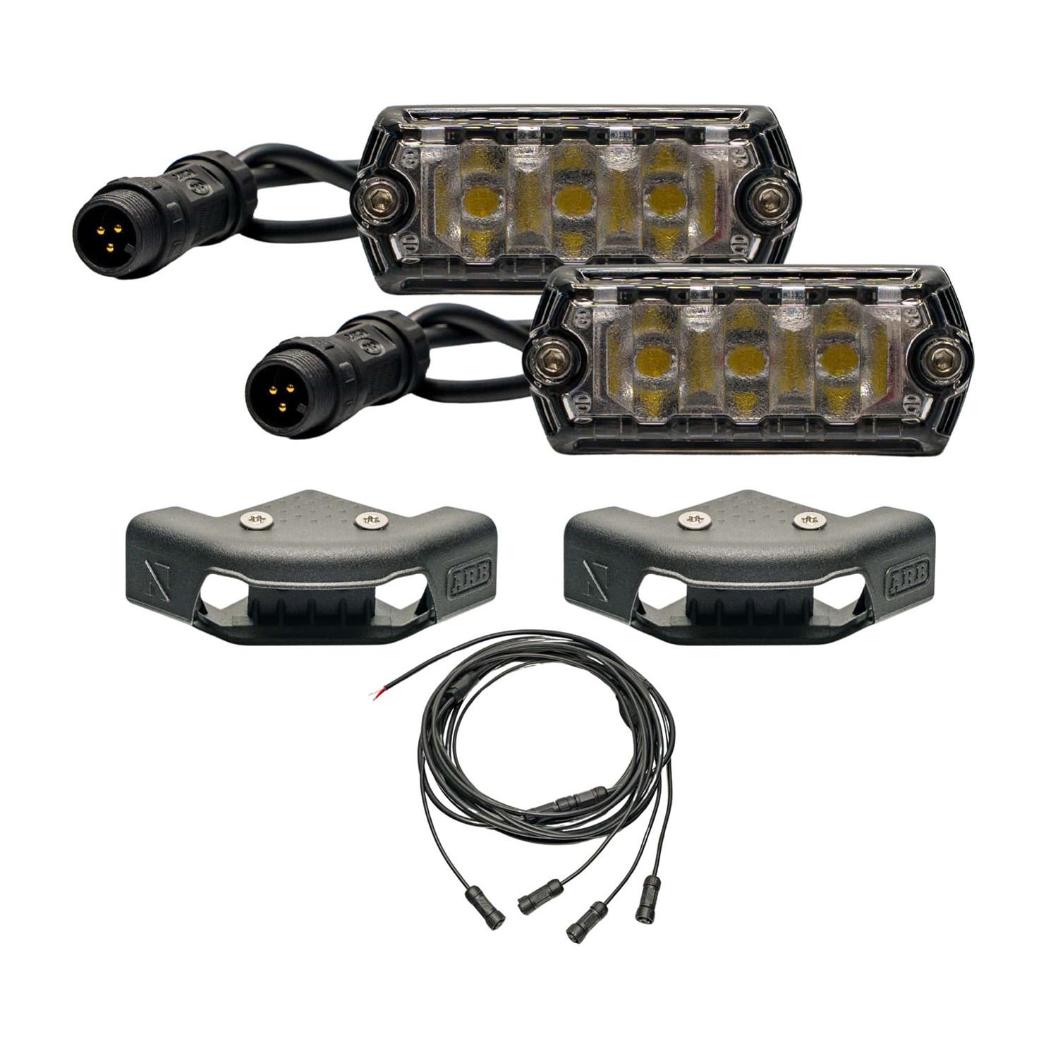 ARB Nano Arb Base Rack 2 Cap Light Kit - V5AR1