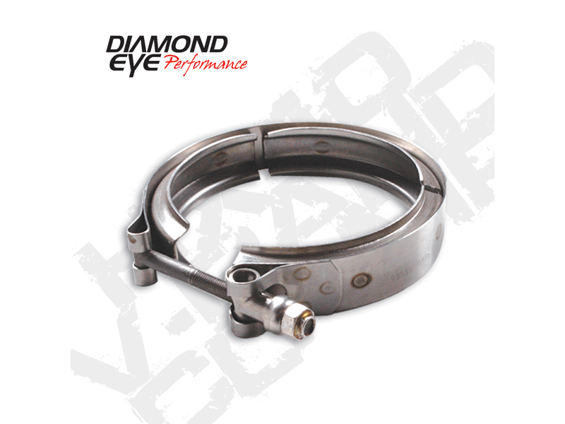 Diamond Eye Performance Exhaust Clamp V-Band Clamp For HX40 Style Turbo Stainless Diamond Eye - VC400HX40
