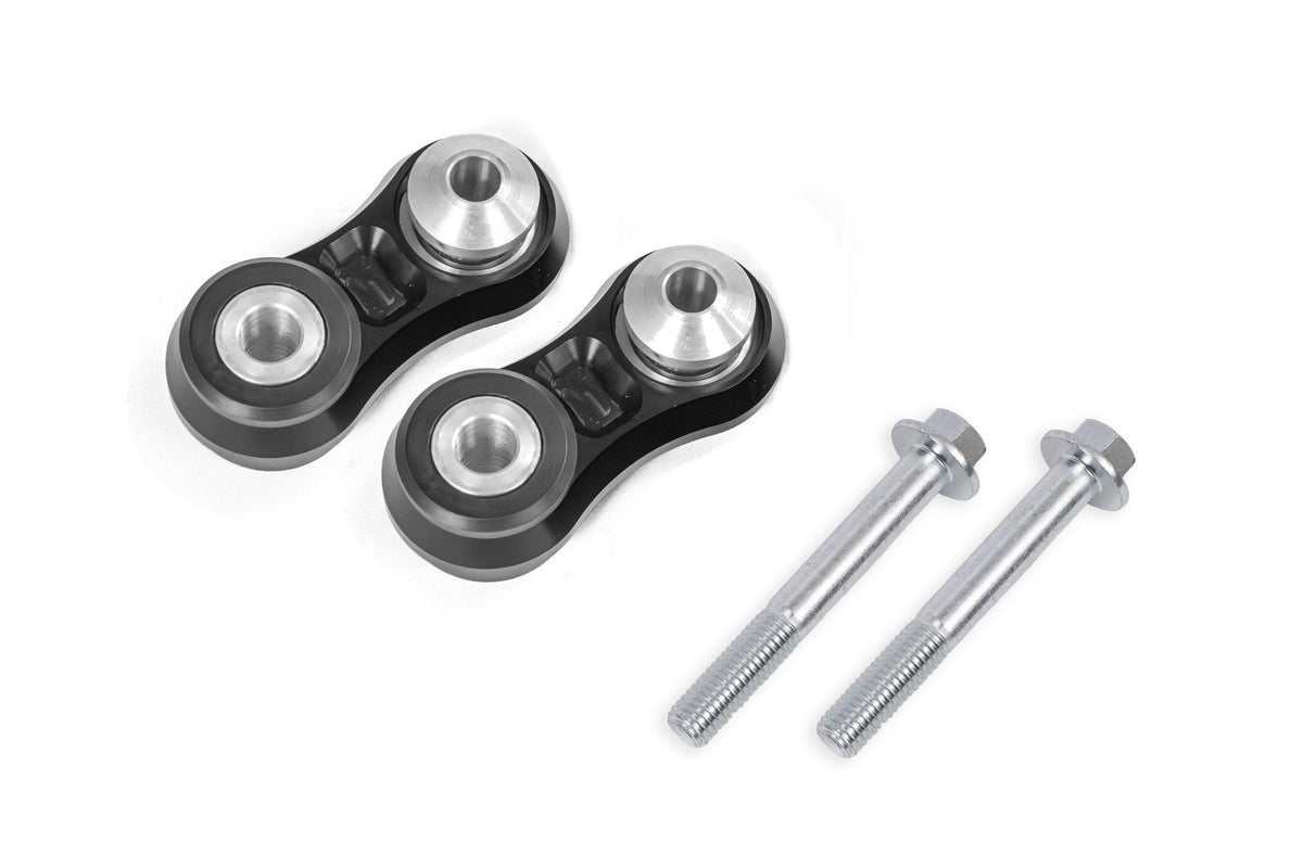 BMR Rear Vertical Link - Delrin / Bearing Combo - Black Anodized (2020-2022 Shelby GT500 / 2024-2026 Mustang GT Performance Pack & Dark Horse) - VL766