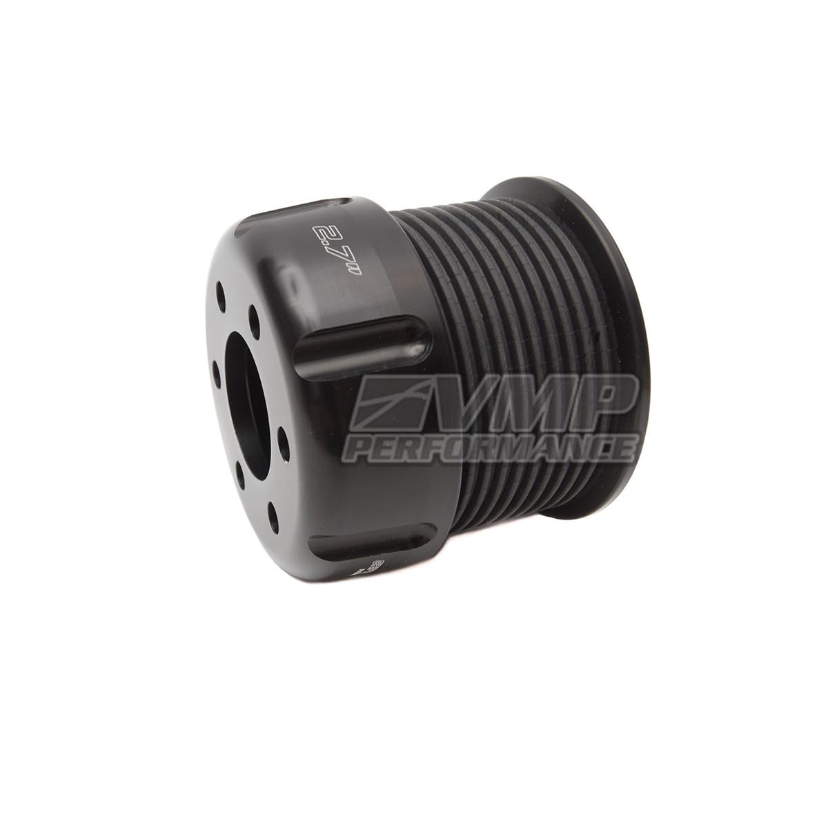 VMP 2.7" Griptec 10-rib bolt-on pulley for TVS superchgd Mustang GT500 & 5.0 L (2007-2014 Mustang Shelby GT500) - 27-10-B-GR