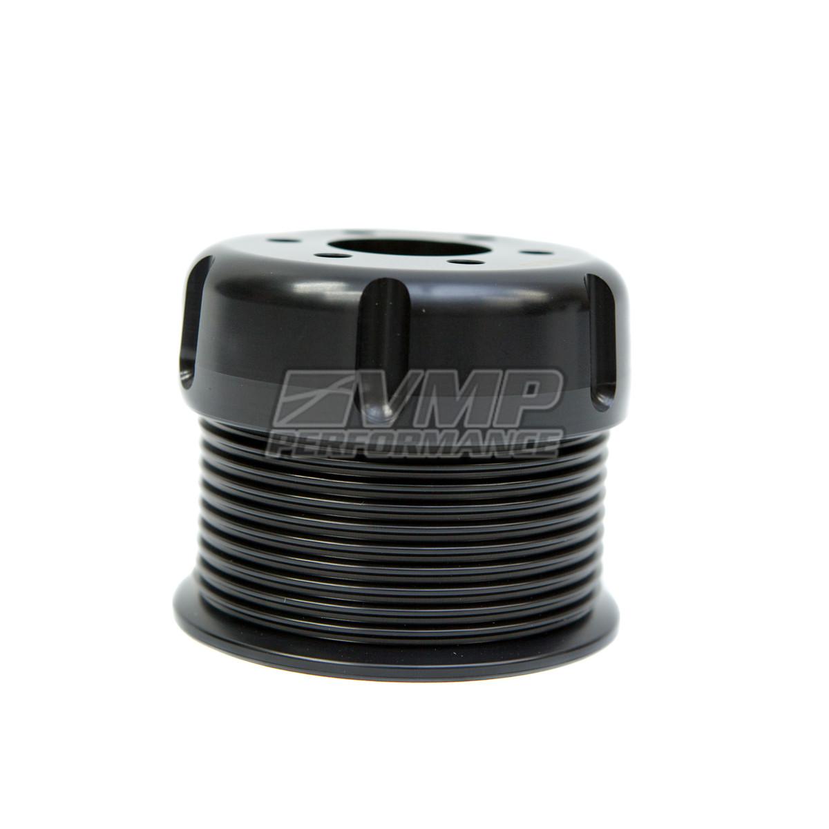 VMP 30-10-B 3.00" 10 Rib Bolt-On Pulley for TVS Supercharged Shelby GT500 Utilizing VMP 6-Bolt Hub