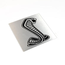 VMP 20+ GT500 Supercharger Lid Ford Snake Emblem Logo Plate (2020-2022 Mustang Shelby GT500) - APX019