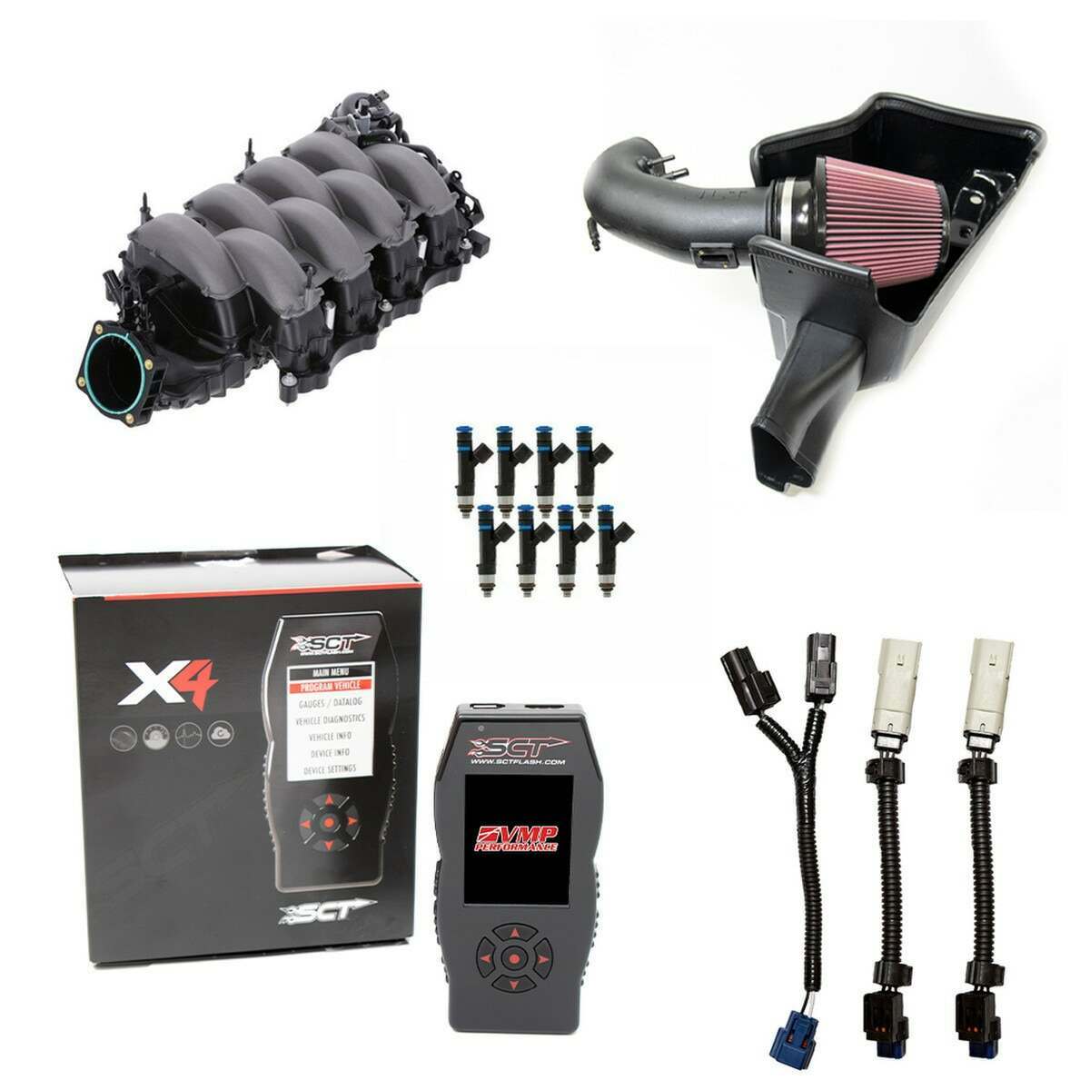 VMP 15-'17 Mustang GT Stage 3 Power Pack - Jlt 18+ Manifold For E85 (2015-2017 Mustang GT) - VMP-PK1517GT-S3
